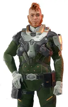 Gambar Karakter Anime: Reid Ghelfi