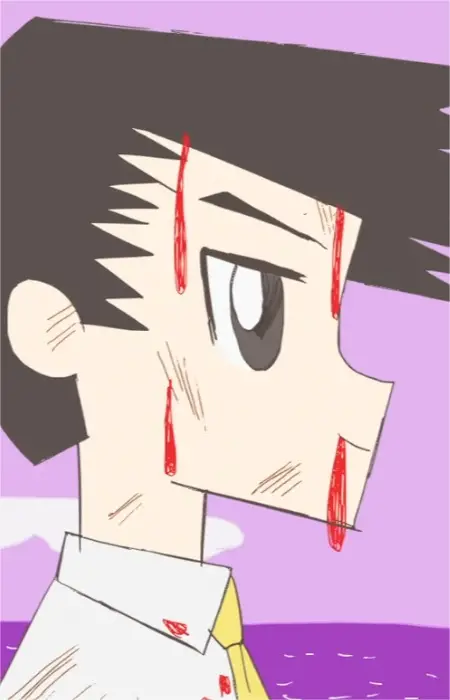 Gambar Karakter Anime: Man from 4-frame Manga