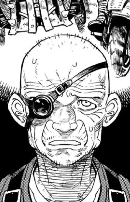 Gambar Karakter Anime: Old Man Gio