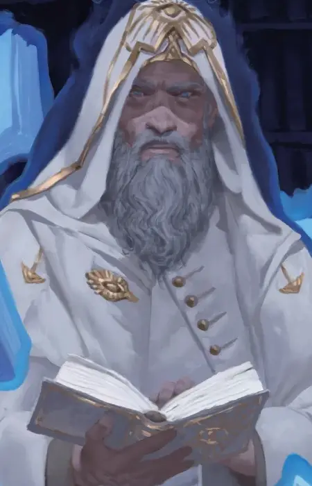 Gambar Karakter Anime: God of Knowledge and Wisdom