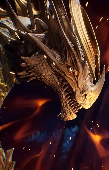 Gambar Karakter Anime: Holy Dragon