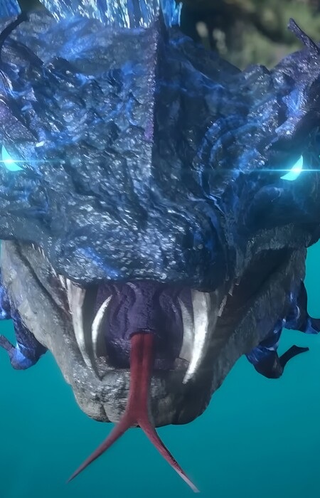 Gambar Karakter Heaven Piercing Flood Dragon