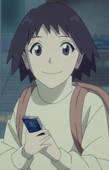 Gambar Karakter Anime: Girl with Cards