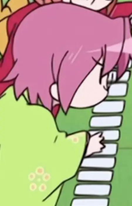 Gambar Karakter Anime: Miyuki's Purple-Haired Cousin