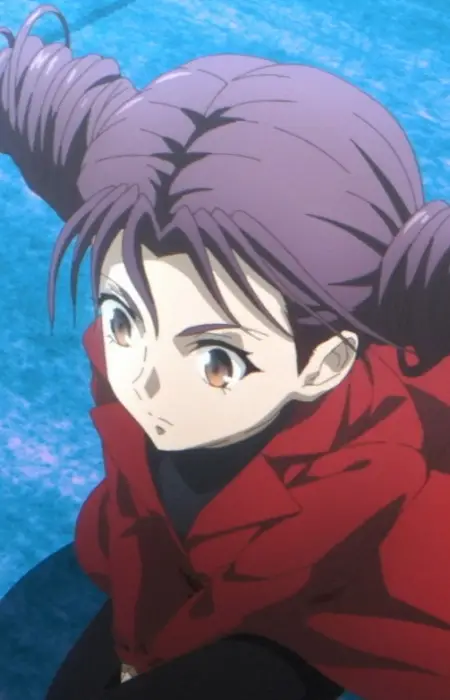 Gambar Karakter Anime: Red-Coated Female Attacker 2
