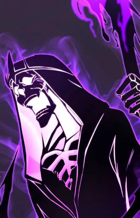 Gambar Karakter Anime: Lich Mage