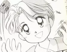 Gambar Karakter Anime: Peas Green