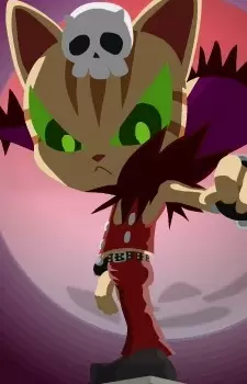 Gambar Karakter Anime: Dark Side Cat