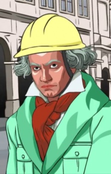 Gambar Karakter Ludwig van Beethoven
