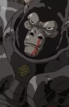 Gambar Karakter Anime: Armored Gorilla