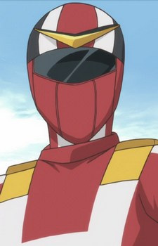 Gambar Karakter Red Gamba Ranger