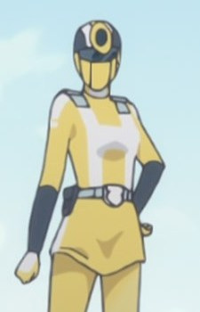 Gambar Karakter Yellow Gamba Ranger