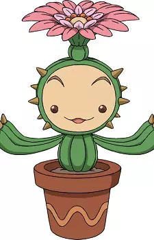 Gambar Karakter Anime: Cactus