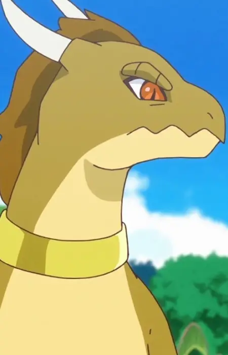 Gambar Karakter Anime: Dragon (Yellow)