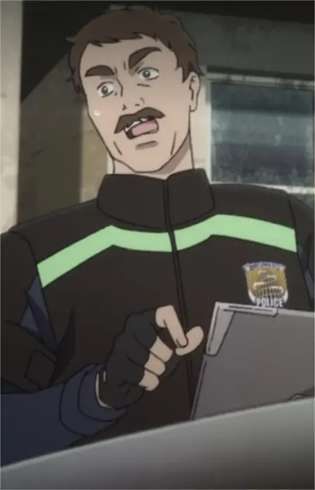 Gambar Karakter Anime: Police Officer