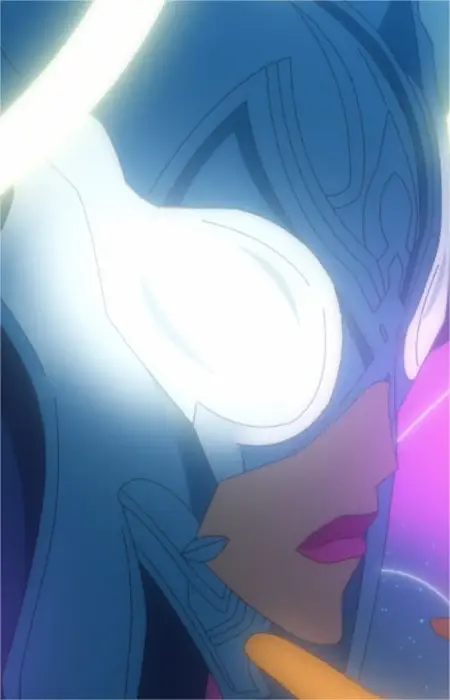 Gambar Karakter Anime: Blue Visitor