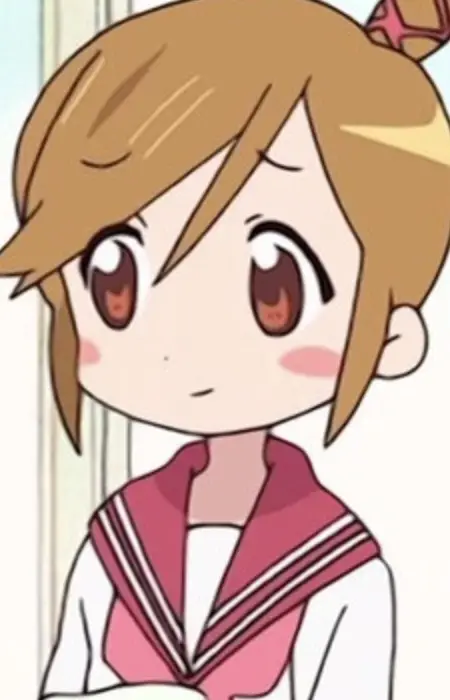 Gambar Karakter Anime: Female Cafe Student