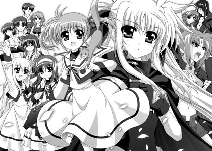 Manga image Original Chronicle Mahou Shoujo Lyrical Nanoha The 1st