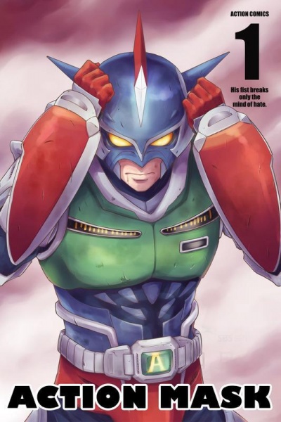 Manga image Action Kamen