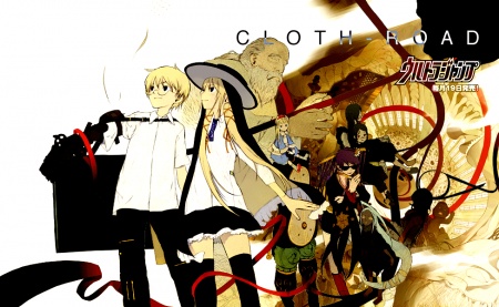 Manga image Cloth Road