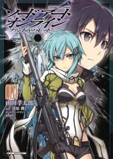 Sampul Manga Sword Art Online: Phantom Bullet