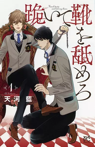 Gambar Cover Manga Hizamazuite Kutsu wo Namero