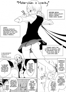 Sampul Manga Moka-chan wa Gokigen Naname