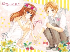 Gambar Manga Hatsukoi Hajimemashita.