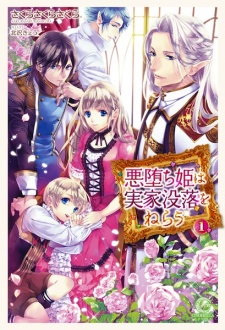 Sampul Manga Akuochi-hime wa Jikka Botsuraku wo Nerau