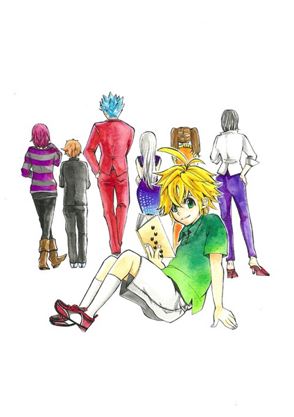 Gambar Manga Nanatsu no Taizai Production