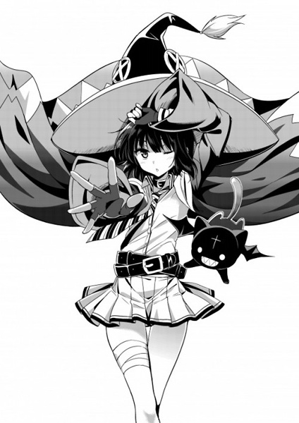 Gambar Manga Kono Subarashii Sekai ni Bakuen wo!