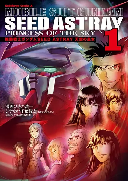Gambar Cover Manga Kidou Senshi Gundam Seed Astray: Tenkuu no Princess