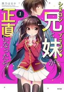 Manga image Siscon Ani to Brocon Imouto ga Shoujiki ni Nattara