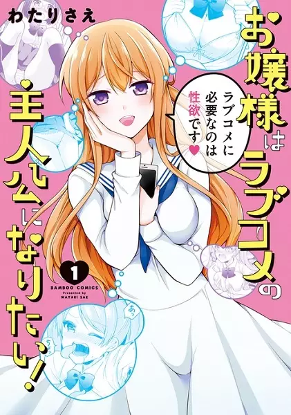 Gambar Cover Manga Ojousama wa Love Comedy no Shujinkou ni Naritai!