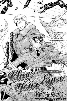 Sampul Manga Close Your Eyes