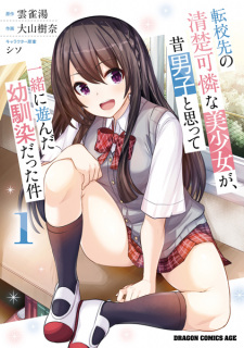 Gambar Manga Tenkou-saki no Seiso Karen na Bishoujo ga, Mukashi Danshi to Omotte Issho ni Asonda Osananajimi Datta Ken
