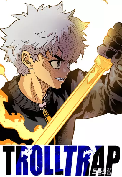 Gambar Cover Manga Troll Trap