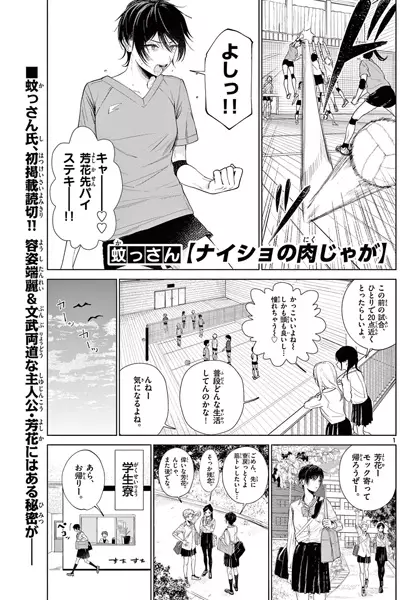 Gambar Cover Manga Naisho no Niku ja ga