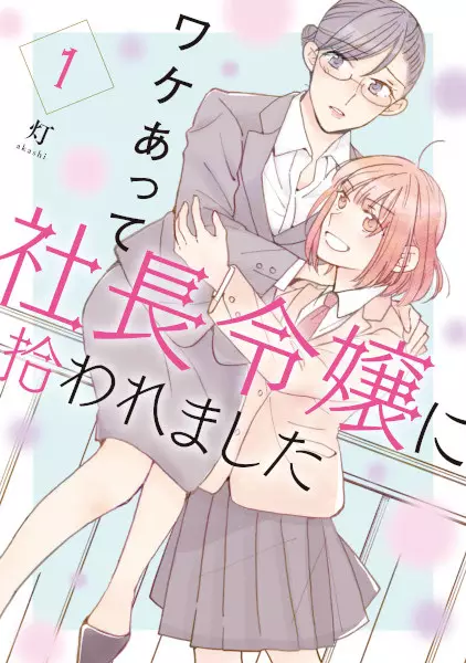 Gambar Cover Manga Wakeatte Shachou Reijou ni Hirowaremashita