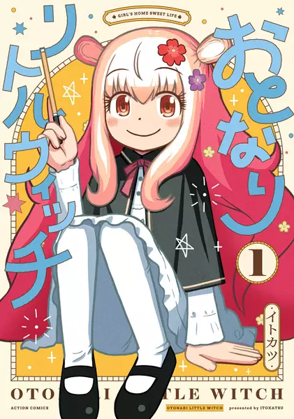 Gambar Cover Manga Otonari Little Witch