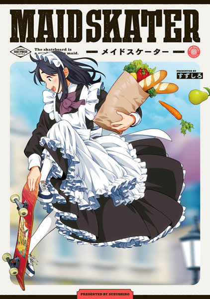 Gambar Cover Manga Maid Skater