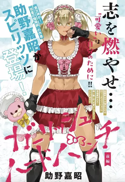 Gambar Cover Manga Girlish Hard Punch