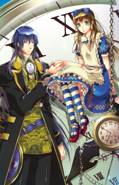Gambar Cover Manga Anniversary no Kuni no Alice: Tokeiya