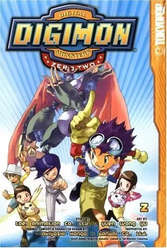 Gambar Cover Manga Digimon Zero Two