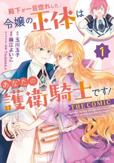 Sampul Manga Denka ga Hitomebore shita Reijou no Shoutai wa Anata no Goei Kishi desu! the Comic