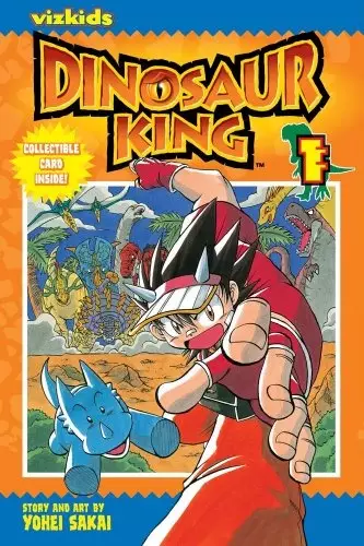 Gambar Cover Manga Dinosaur King