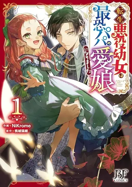 Gambar Cover Manga Tensei Akuyaku Youjo wa Saikyou Papa no Manamusume ni Narimashita