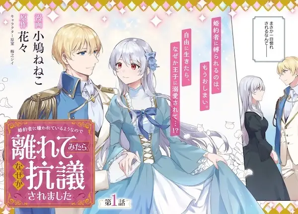 Gambar Cover Manga Konyakusha ni Kirawaretiru You nanode Hanaretemitara, Nazeka Kougi saremashita