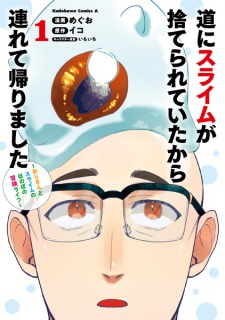 Sampul Manga Michi ni Slime ga Suterareteita kara Tsurete Kaerimashita: Ojisan to Slime no Honobono Bouken Life