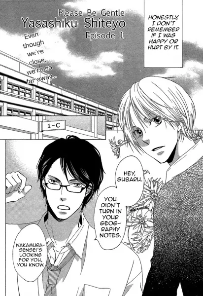 Gambar Cover Manga Yasashiku Shite yo